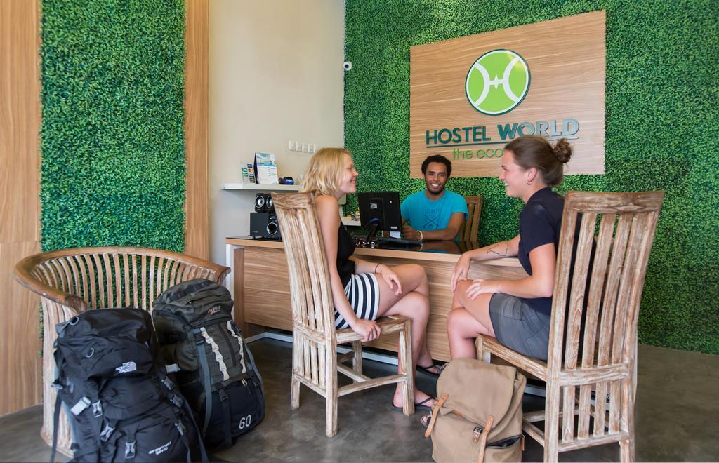 The Eco-Living Hostel Denpasar  Bagian luar foto